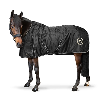 Back On Track Stalltäcke Design Millie Svart 200g